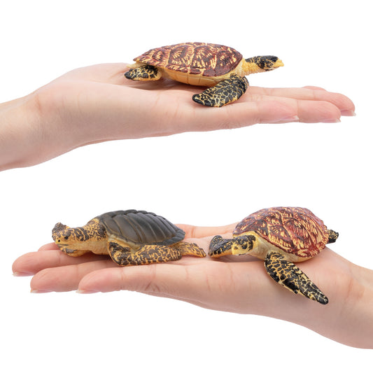 6-Piece Sea Turtle Figurine Playset