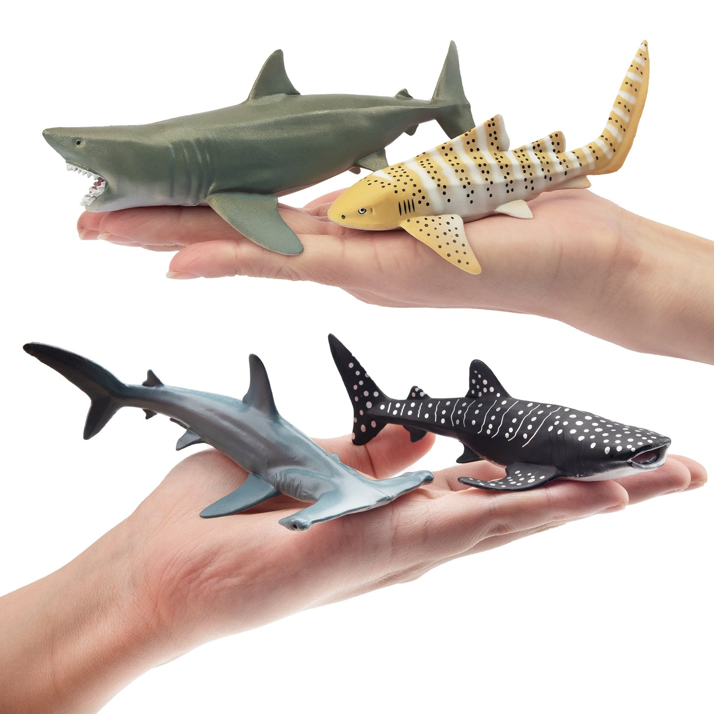 6-Piece Shark Figurine Playset