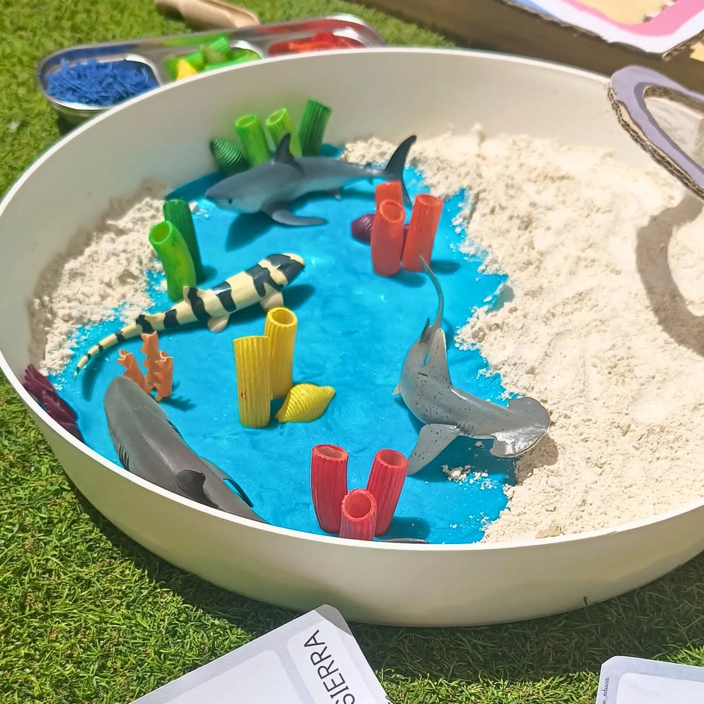 8-Piece Shark Figurine Playset